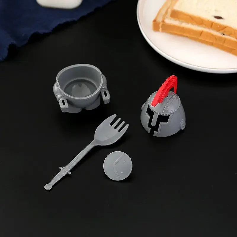 Medieval Knight Armor Egg Holder Set