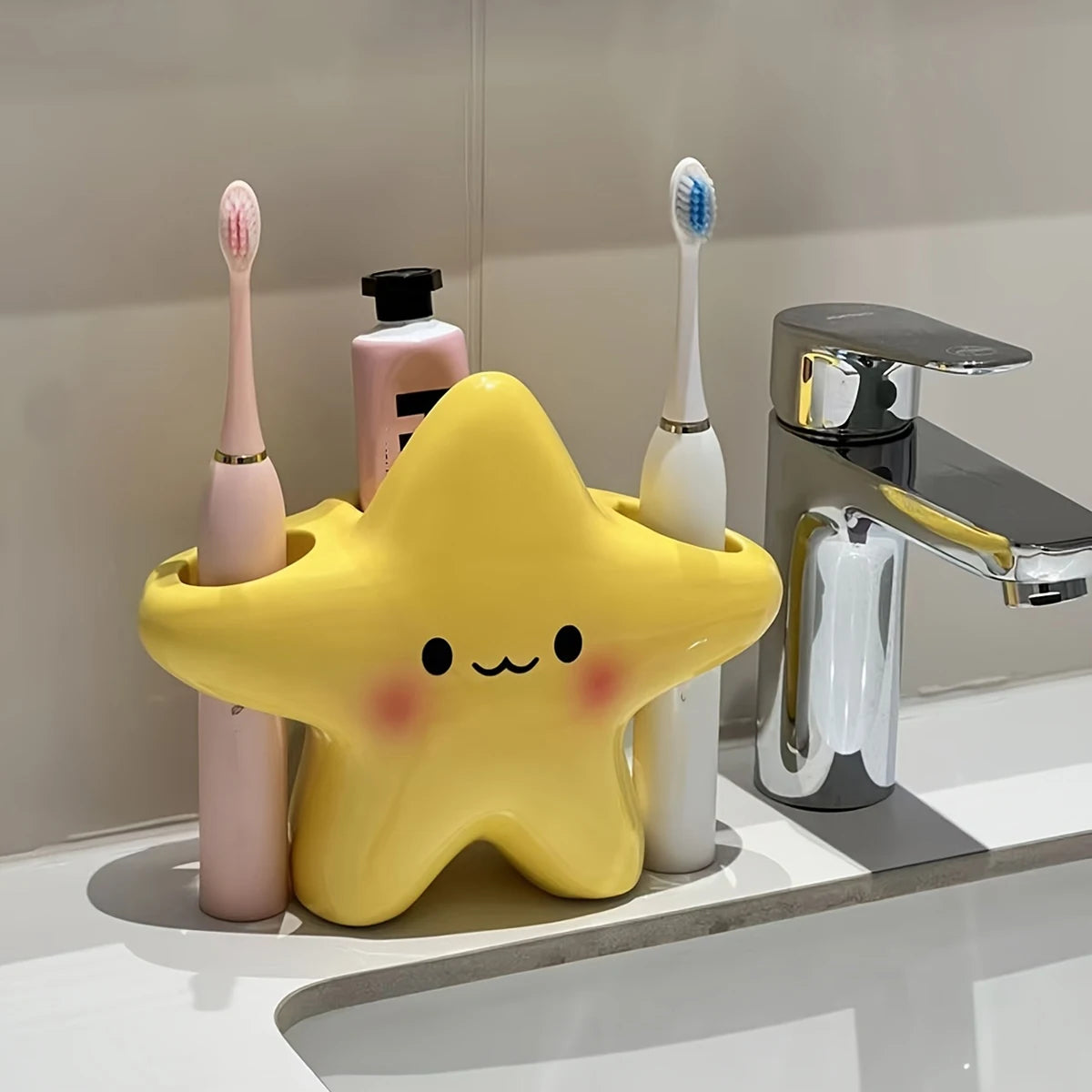 Little Star Toothbrush Freestanding Holder
