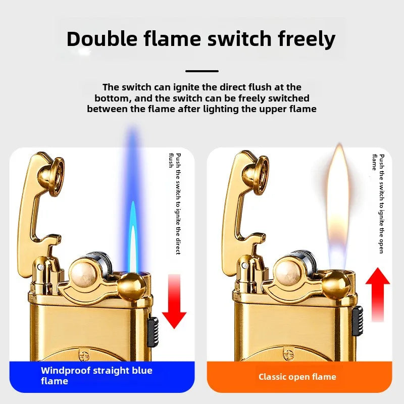 Dual Flame Inferno Windproof Lighter