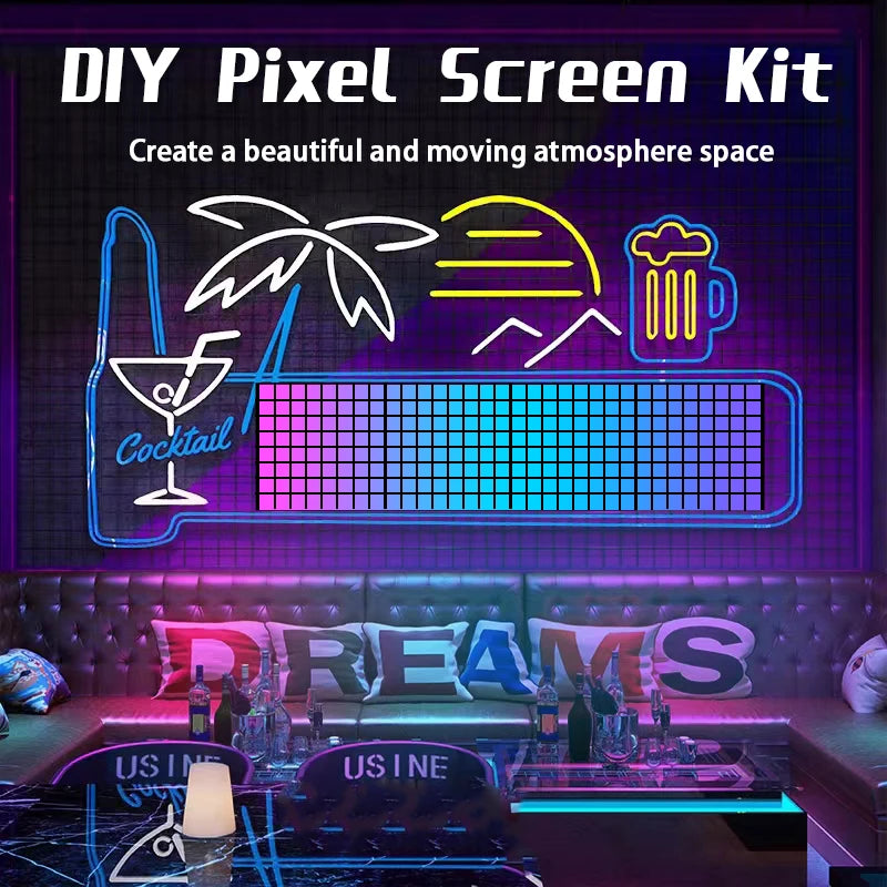 Pixel Art LED Home Decor Smart Display