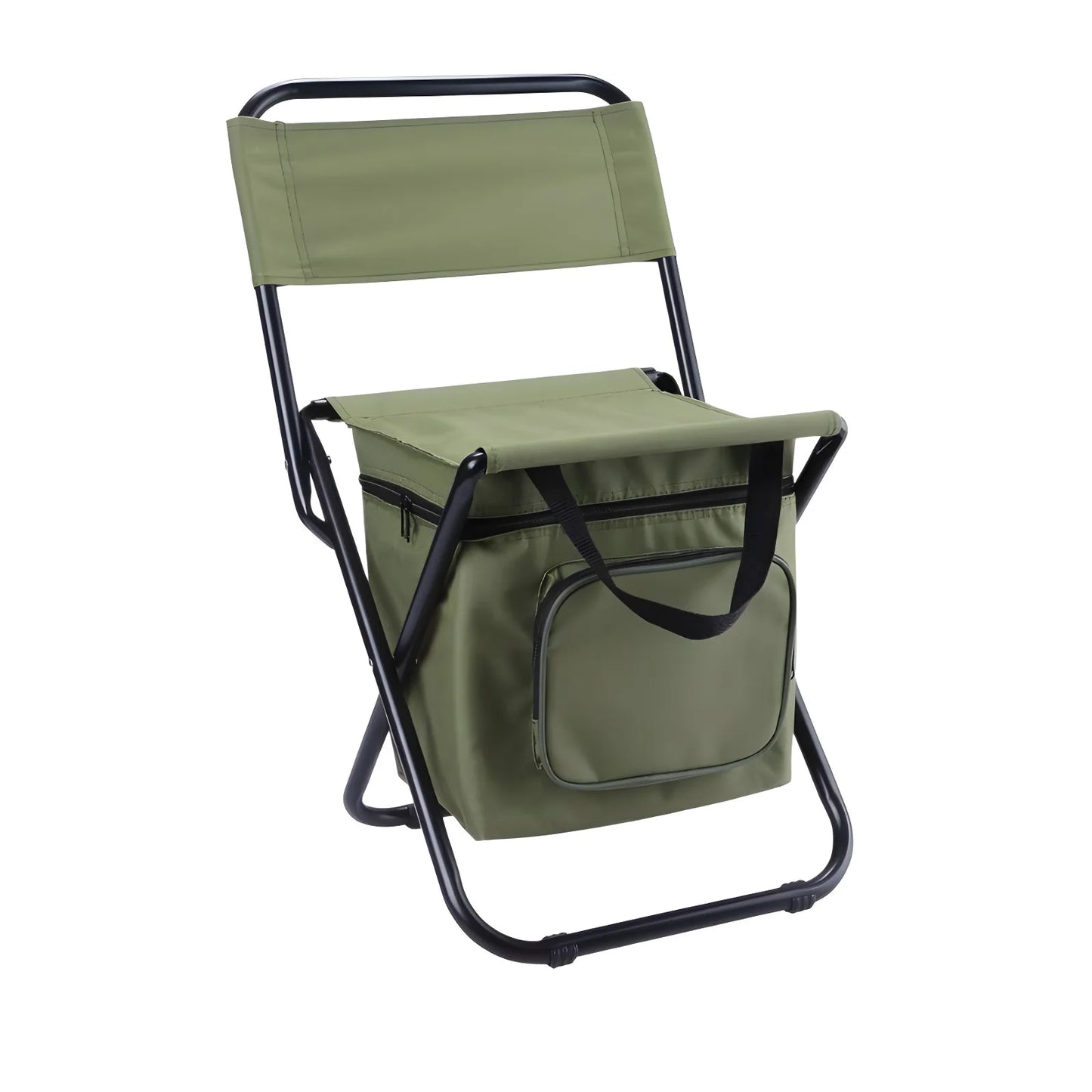 Built-in Cooling Bag Portable Folding Outdoor Stool