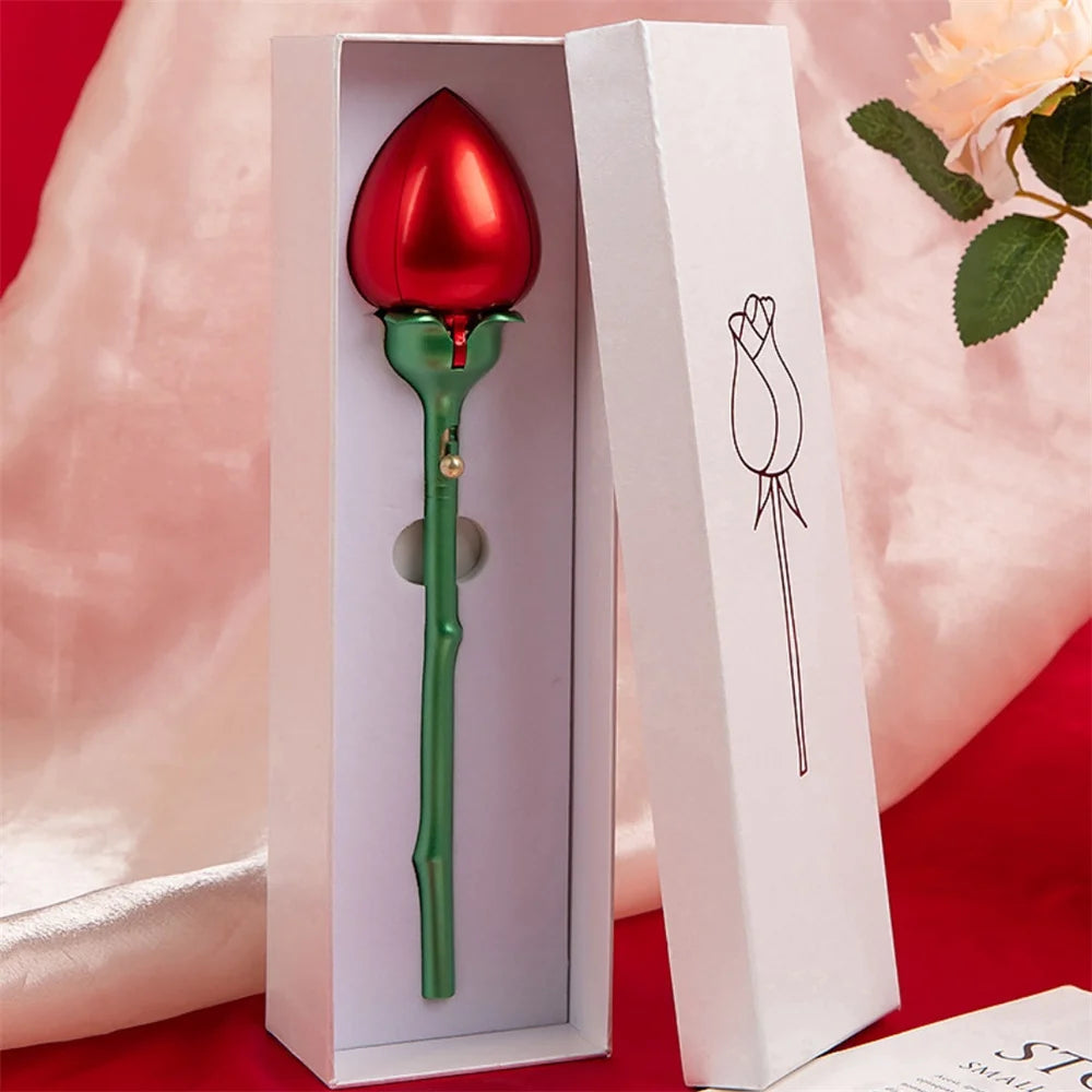 Eternal Rose Rotating Jewelry Box