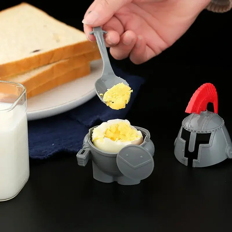 Medieval Knight Armor Egg Holder Set