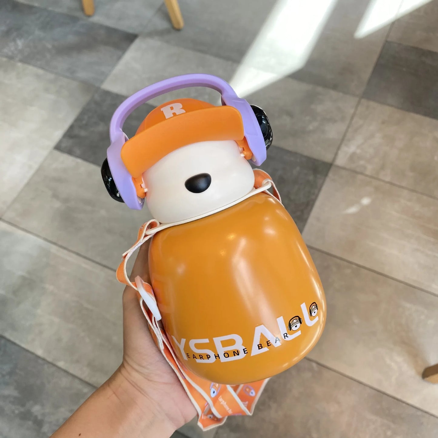 DJ Bear Stainless Steel Thermos