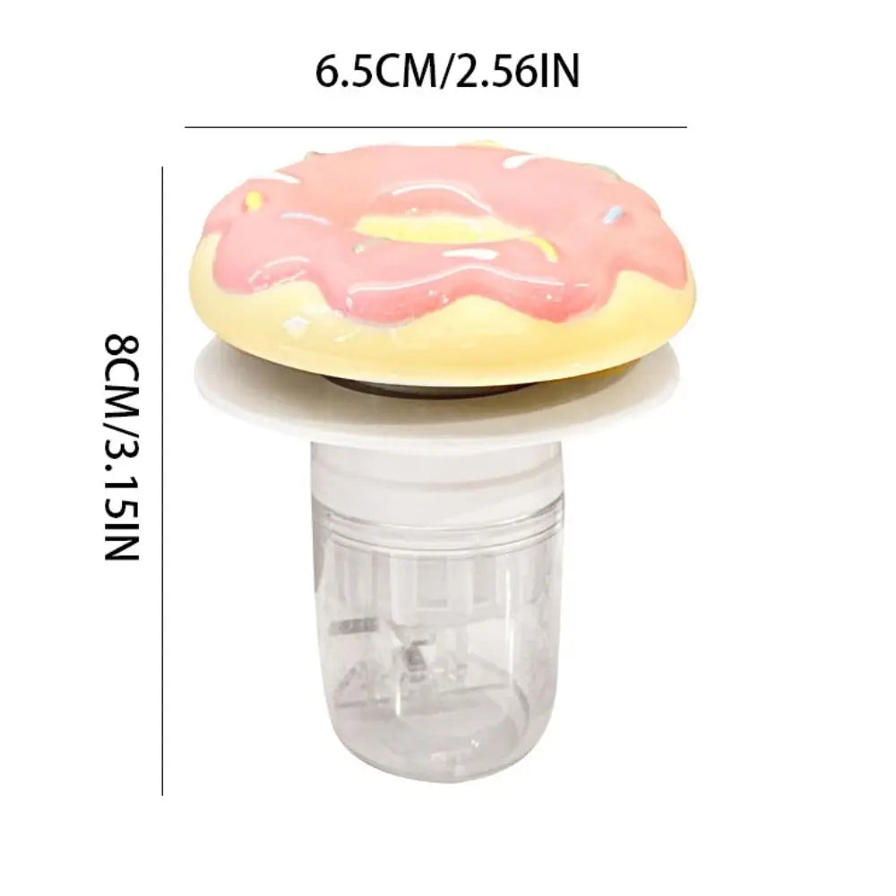 Donut-Shaped Pop-Up Sink Drain Filter