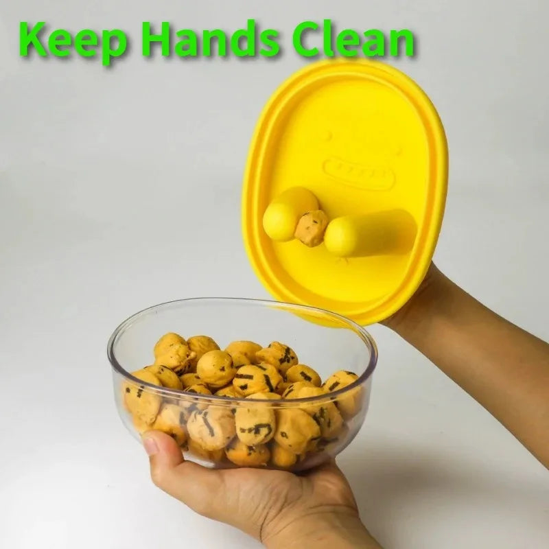 No Mess Clean Hands Snack Bowl