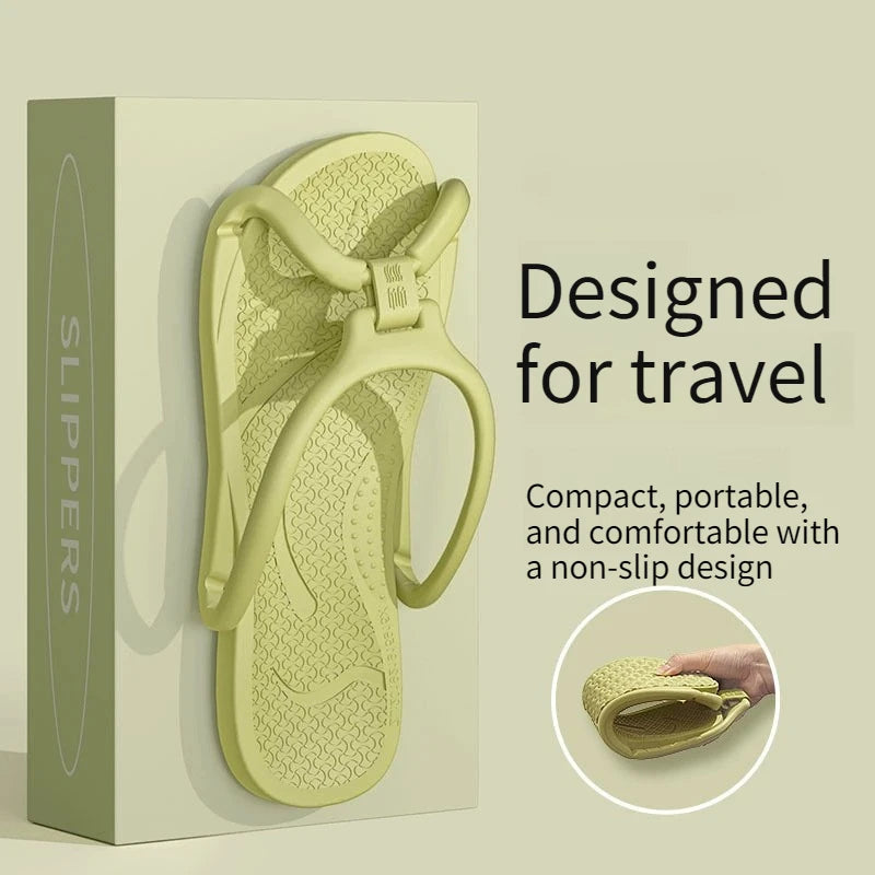 Slipfold Ultra-Light Travel Flip Flops