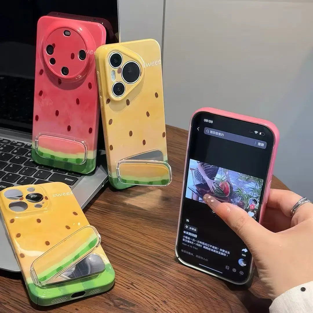 Juicy Shell Mirror Watermelon iPhone Case