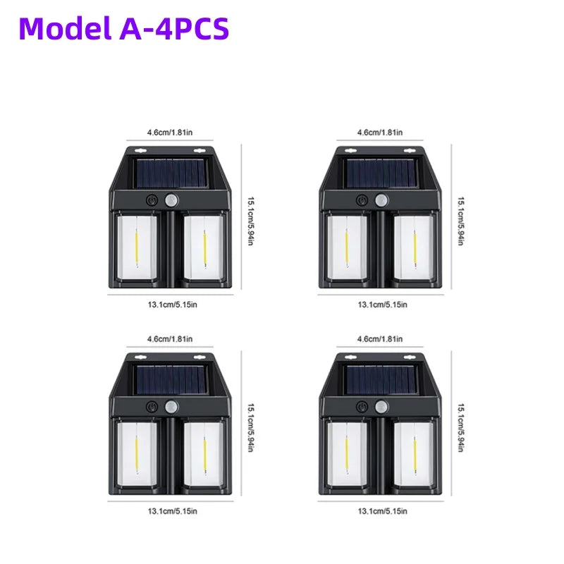 Night Guard LED Solar Wall Waterproof Lamp