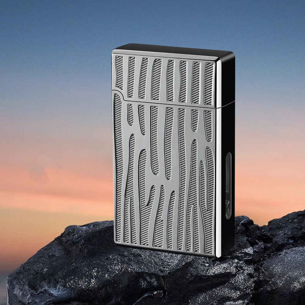 Smart Voice Command Hybrid Flame Metal Lighter