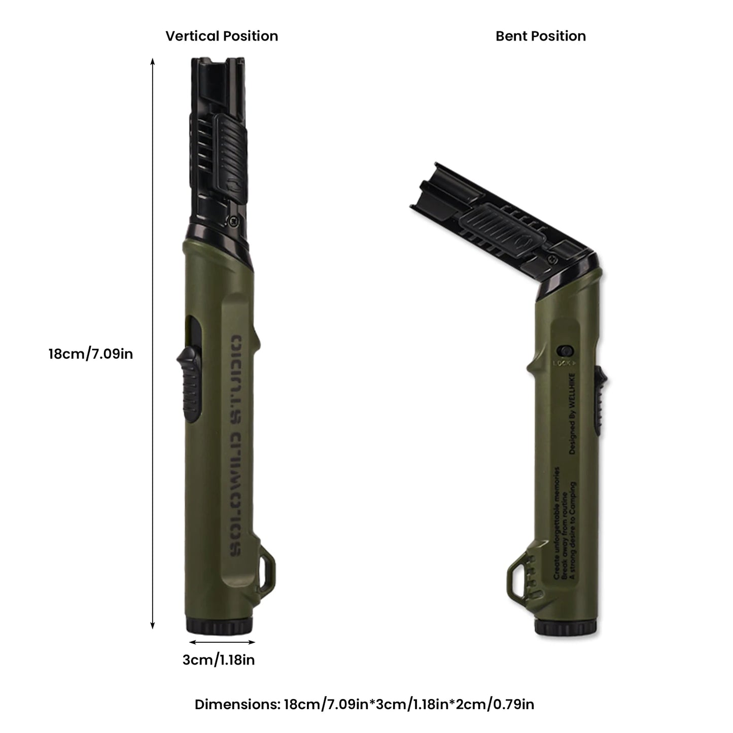 Military Style Outdoor Fire Starter Lighter