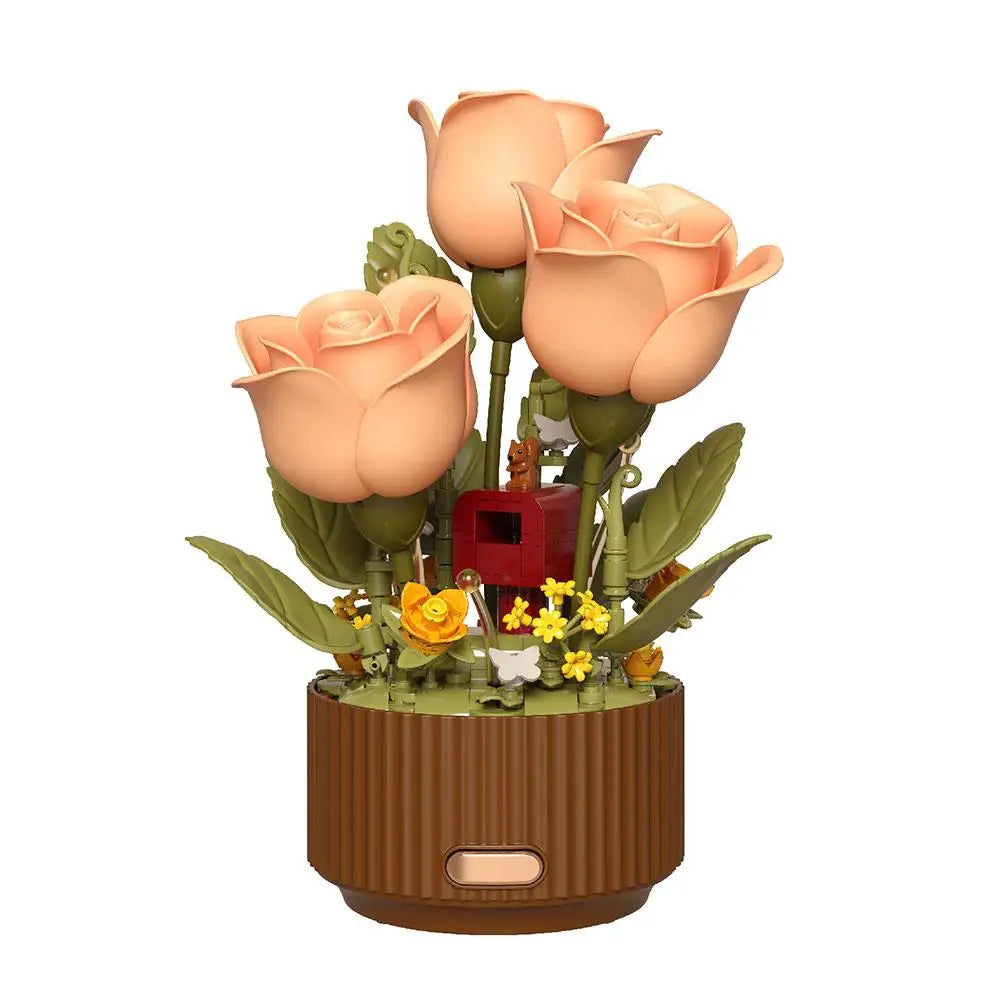 Interactive Blooming Rose Table Lamp