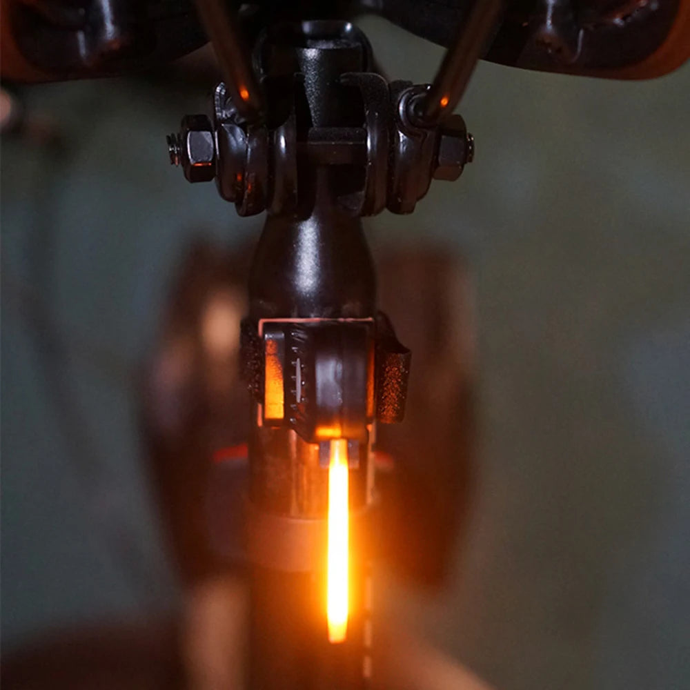 Waterproof Rechargeable LED Safe Ride Bike Tail Light