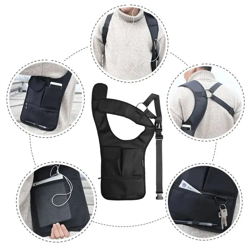 Verge Pocket Underarm Crossbody Bag