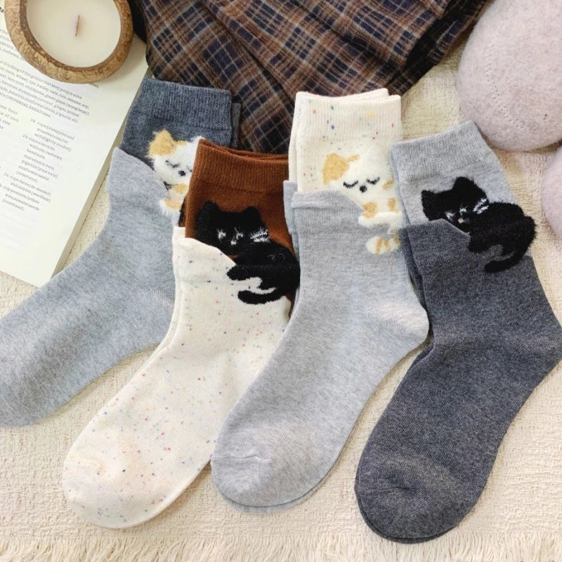 Clingy Cat Socks
