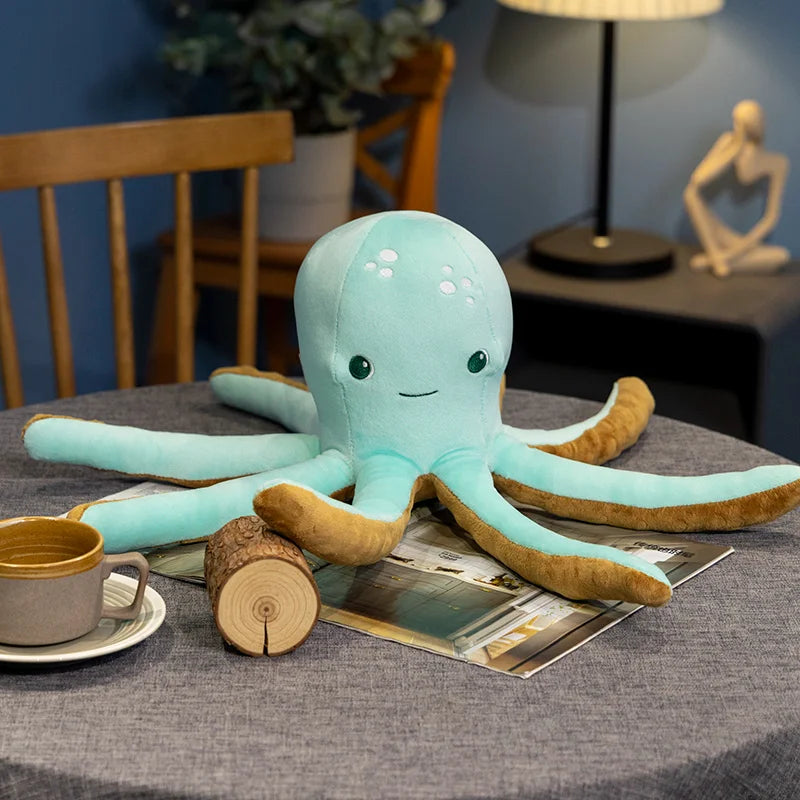 Long Tentacles Happy Octopus Plush Toy