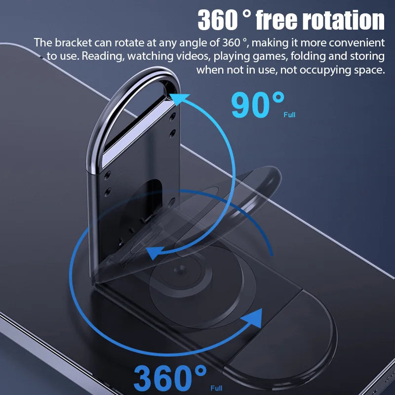 Sticky Fold Invisible Adjustable Universal Phone Stand