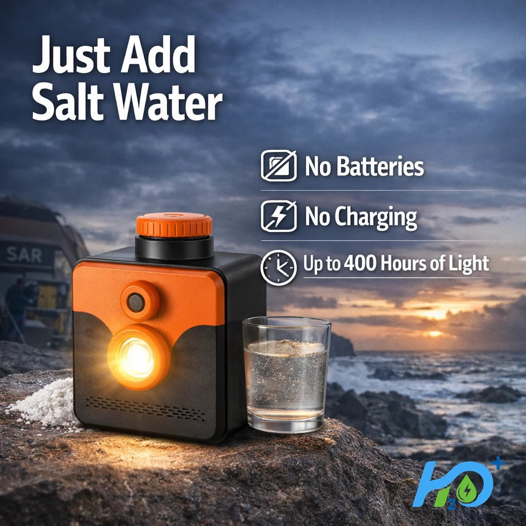 Aqua Charge Salt Water Emergency Lamp
