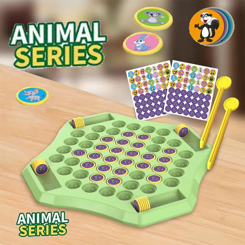 Pop Match Kids Strategy Pattern Board Game
