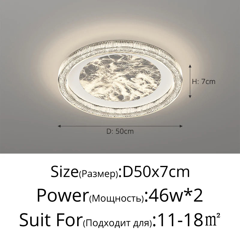 Moon Ring Ambient Ceiling Lamp