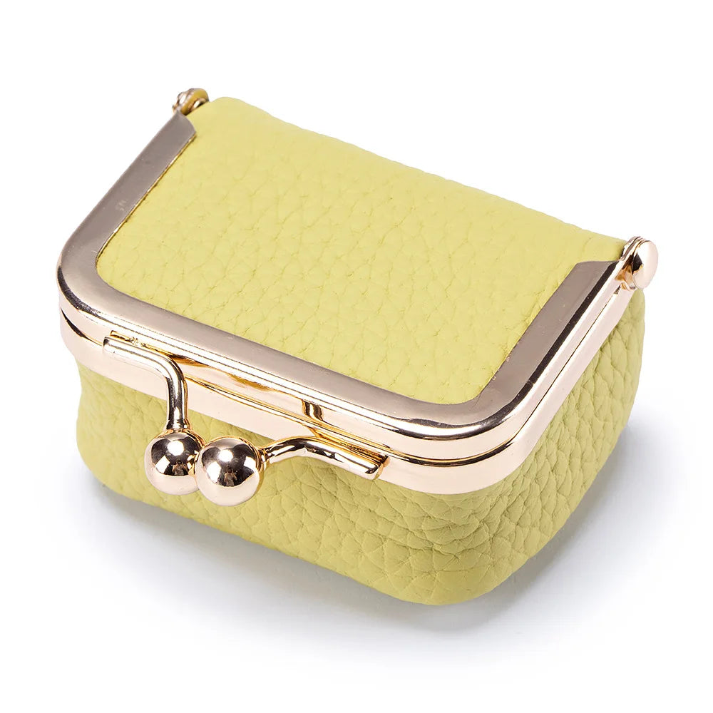 Mini Retro Leather Travel Jewelry Storage Bag