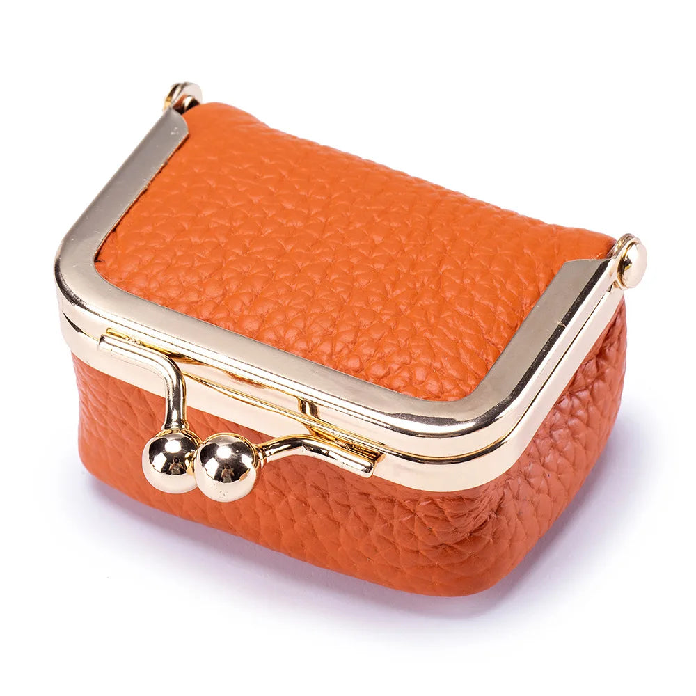 Mini Retro Leather Travel Jewelry Storage Bag