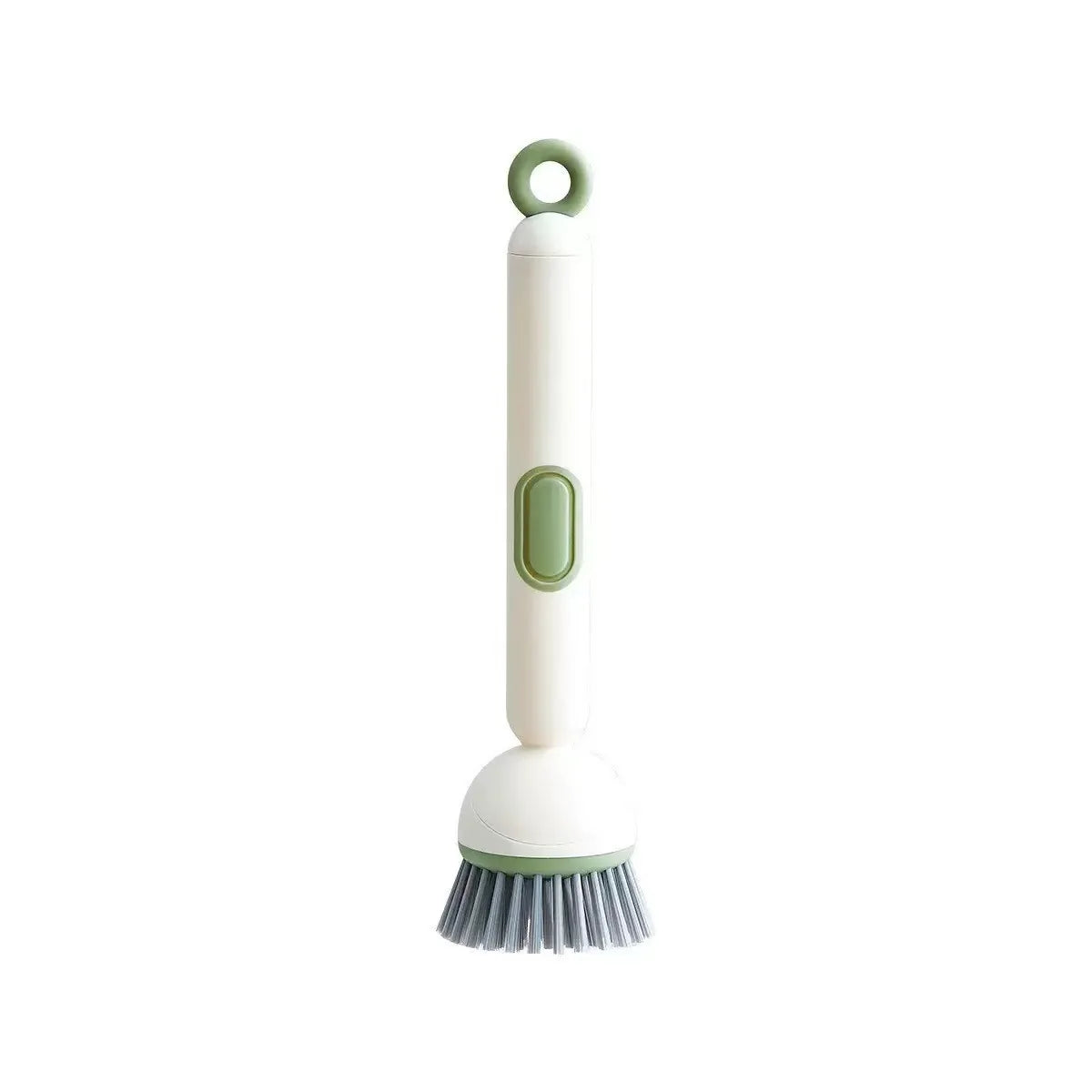Press Clean Soap Dispensing Pot Scrub Brush