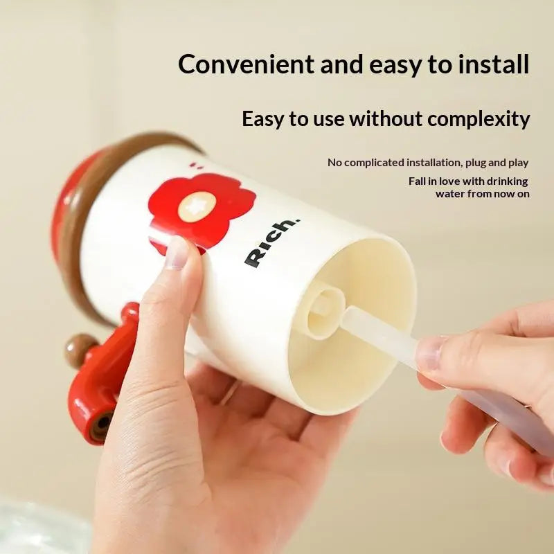 Retro Flower Automatic Water Bottle Dispenser