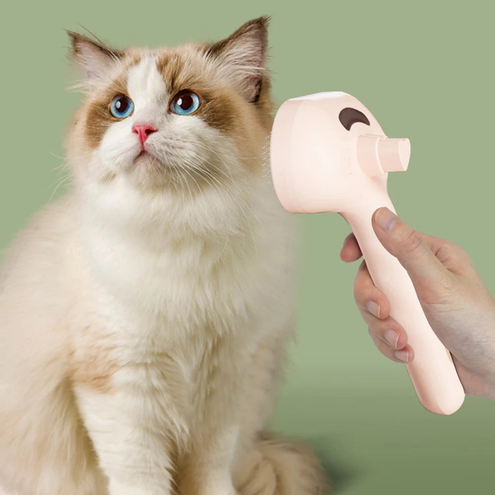 Fresh Groom Steam Spray Pet Brush