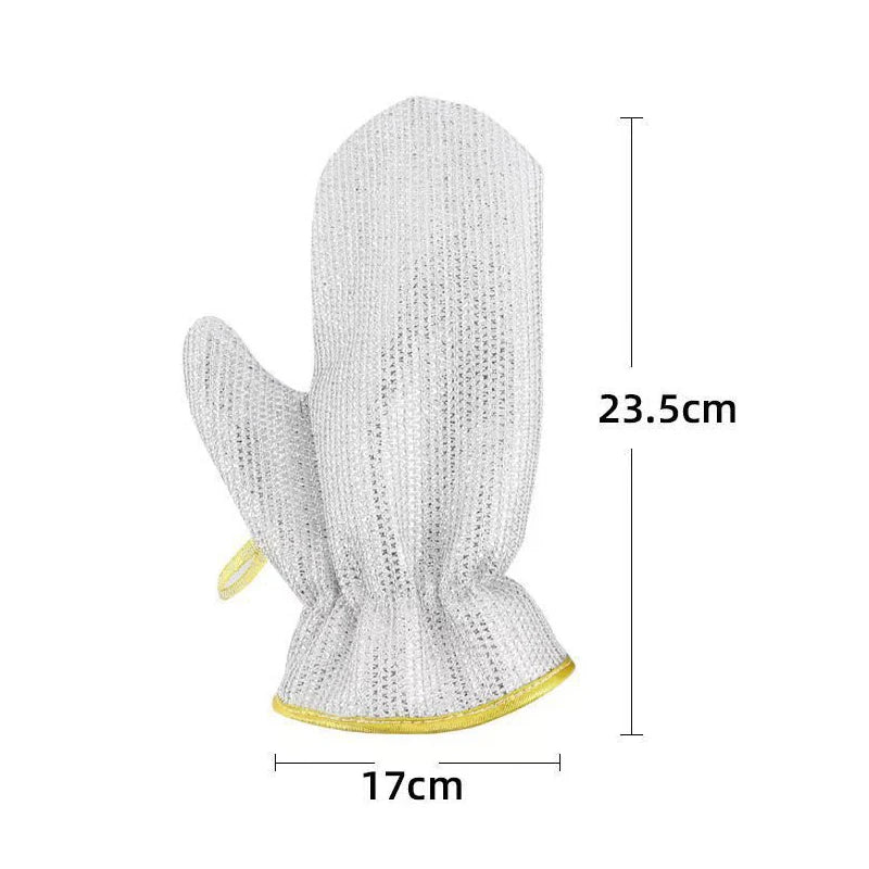 Heavy Duty Steel Wire Dishwashing Cleaning Gloves