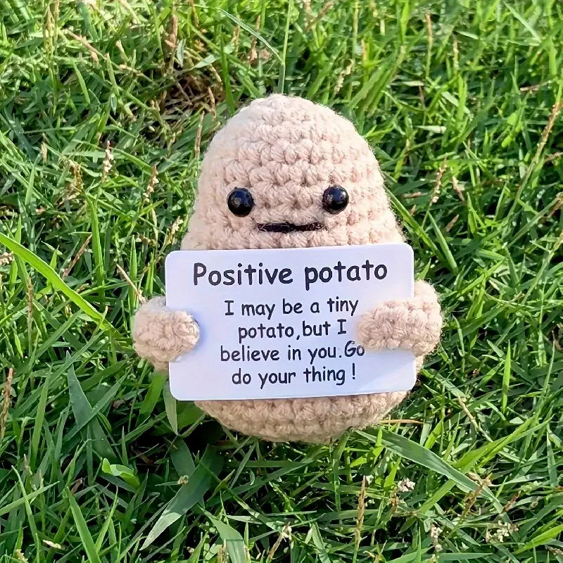 You Got This Mini Crochet Encouraging Desk Buddy Friend