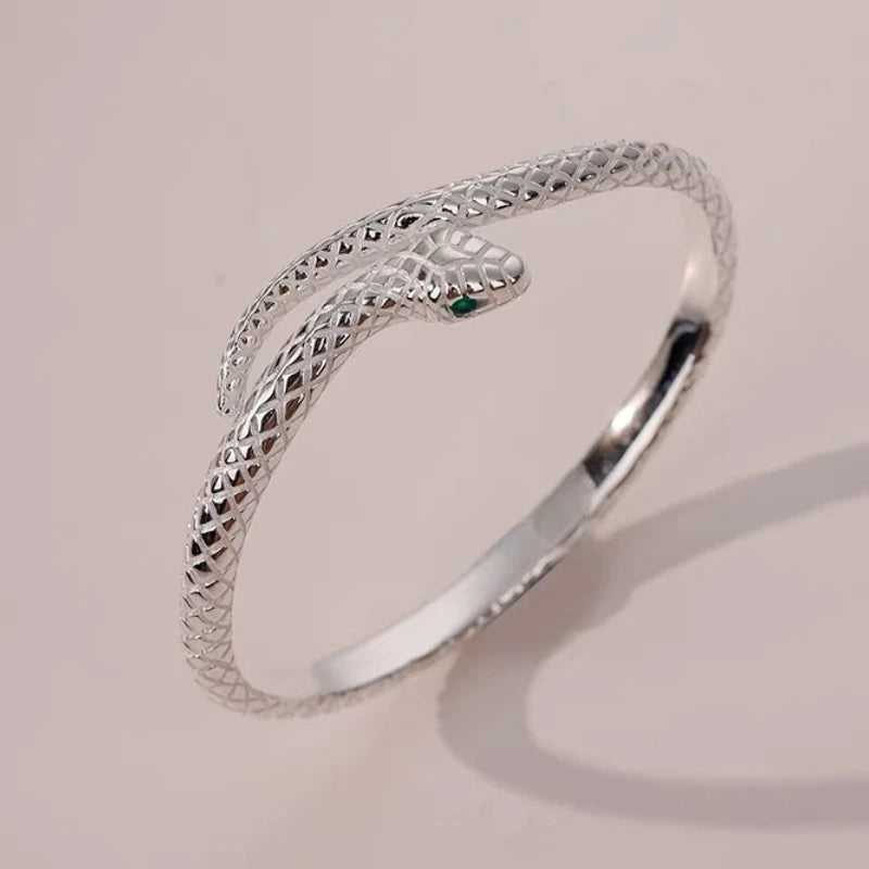 Snake Adjustable Open Women Bracelet