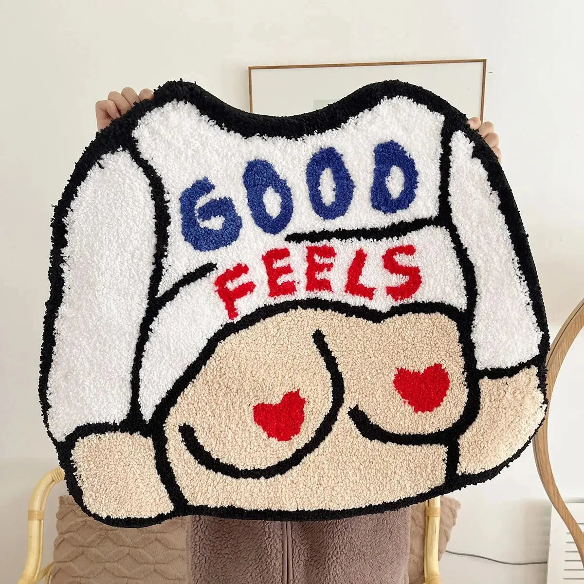 Good Feels Body Art Tufted Rug