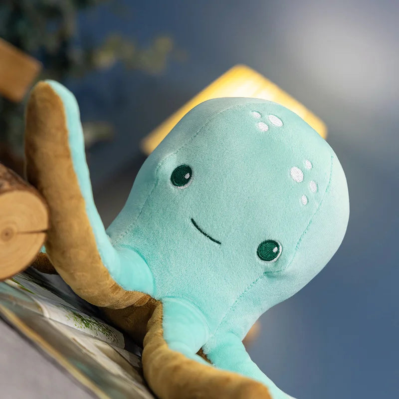 Long Tentacles Happy Octopus Plush Toy