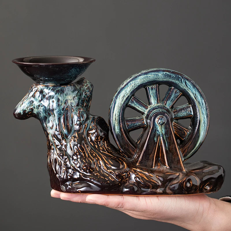 Rotating Handcrafted Tea Ceremony Set