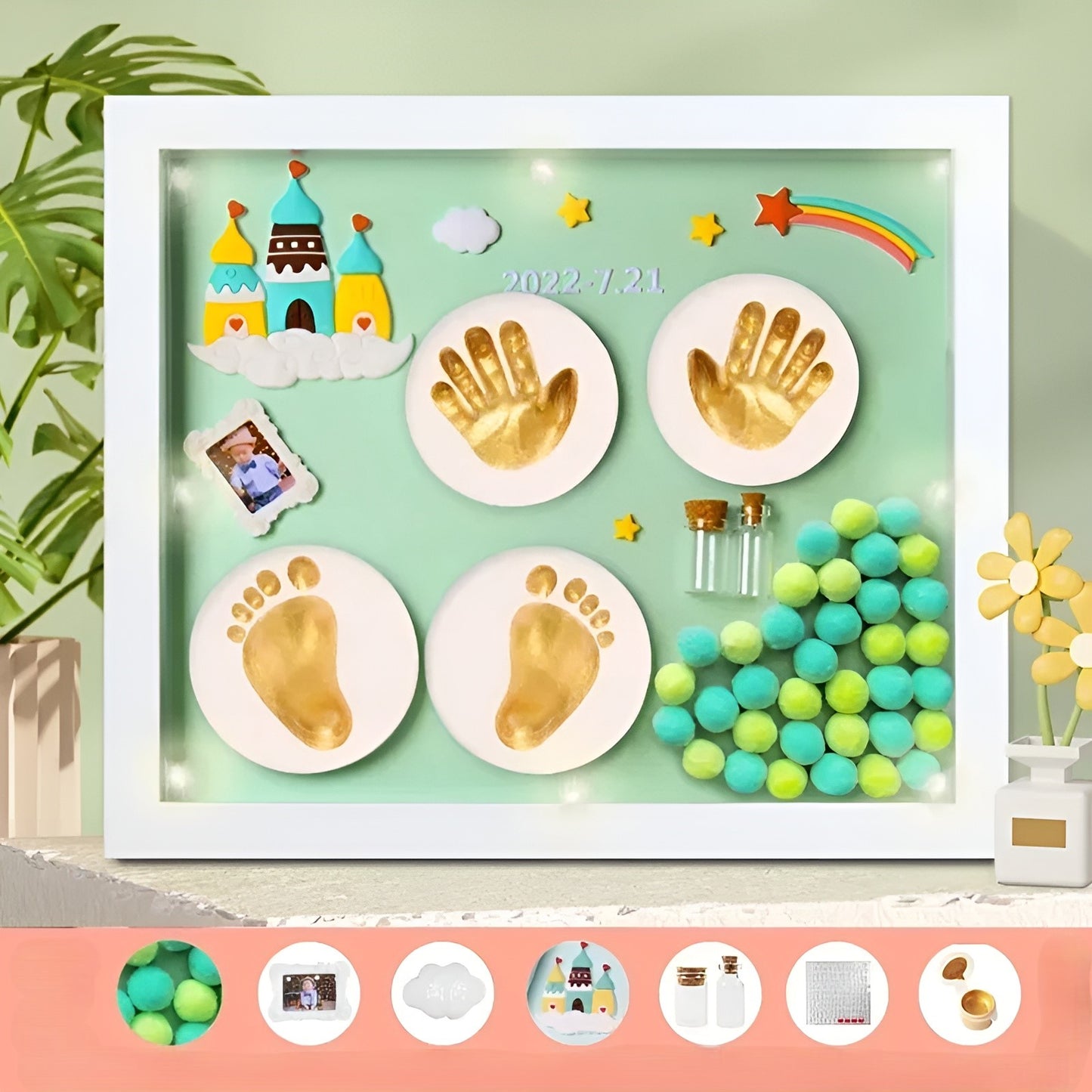 Forever Baby Story DIY Hand & Footprint Kit