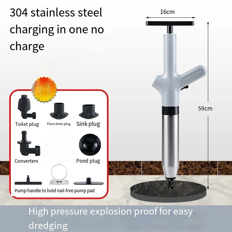 Drain Zap Instant No-Mess Toilet Unclogger