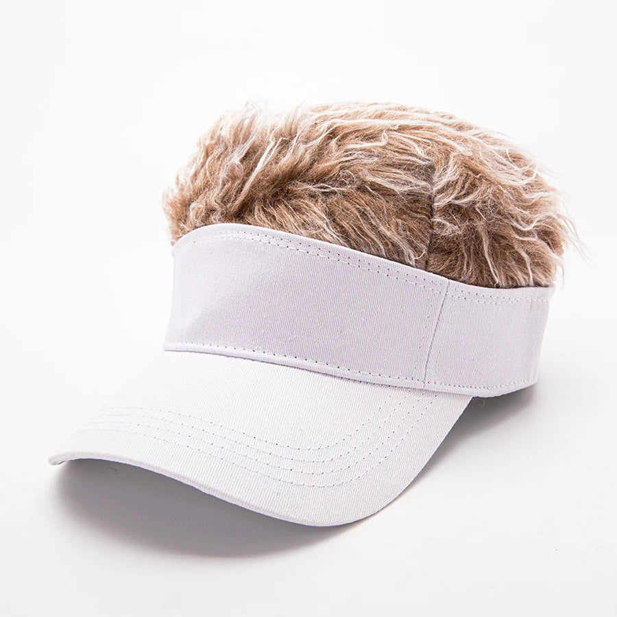 Hip-Hop Fake Hair Baseball Hat