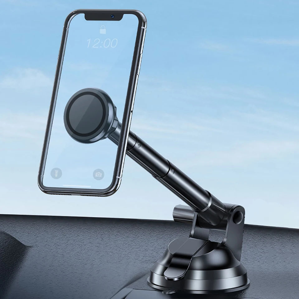 Magnetic Car Dashboard Long Handle Phone Holder