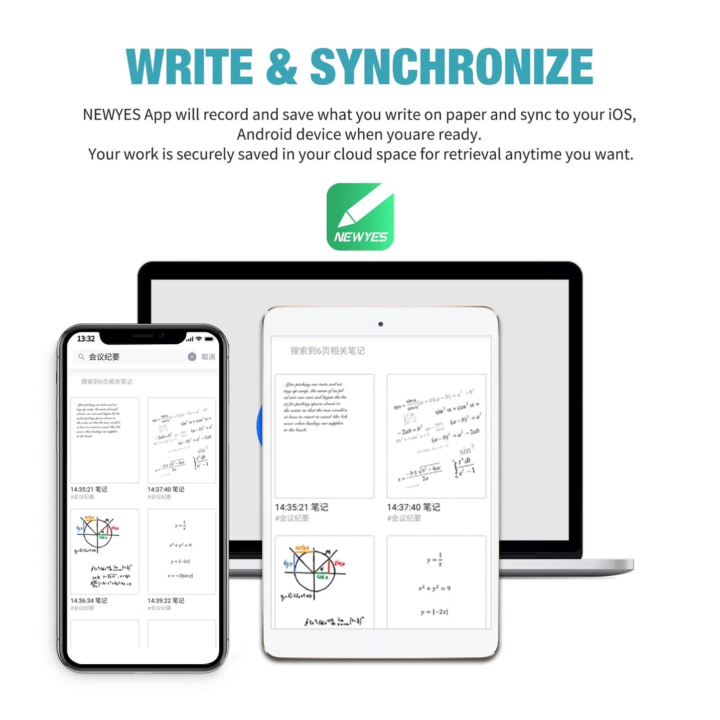 Advanced Digital Note Recorder Smart Sync Pen Set