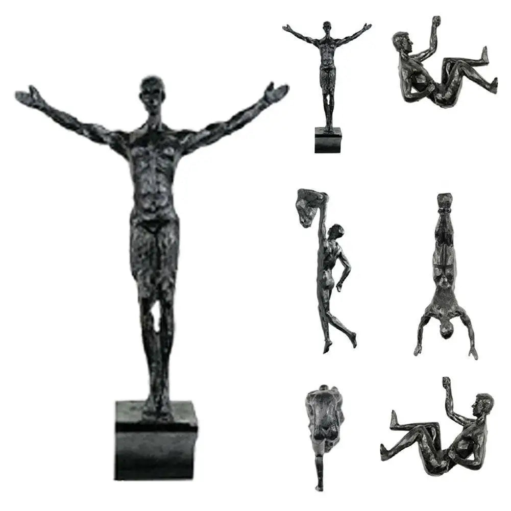 Urban Climber Abstract Wall Art