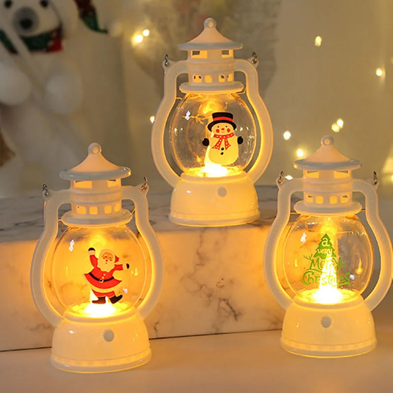 Winter Time Spirit Mini Lamps