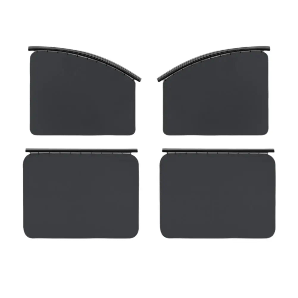Magnetic Slide Retractable Rail Car Window Curtains