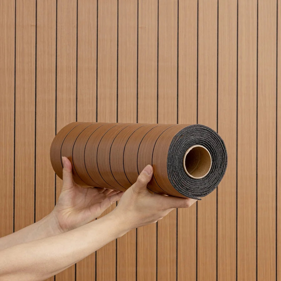 Easy Apply Wood Effect Home Wall Panel Sticker