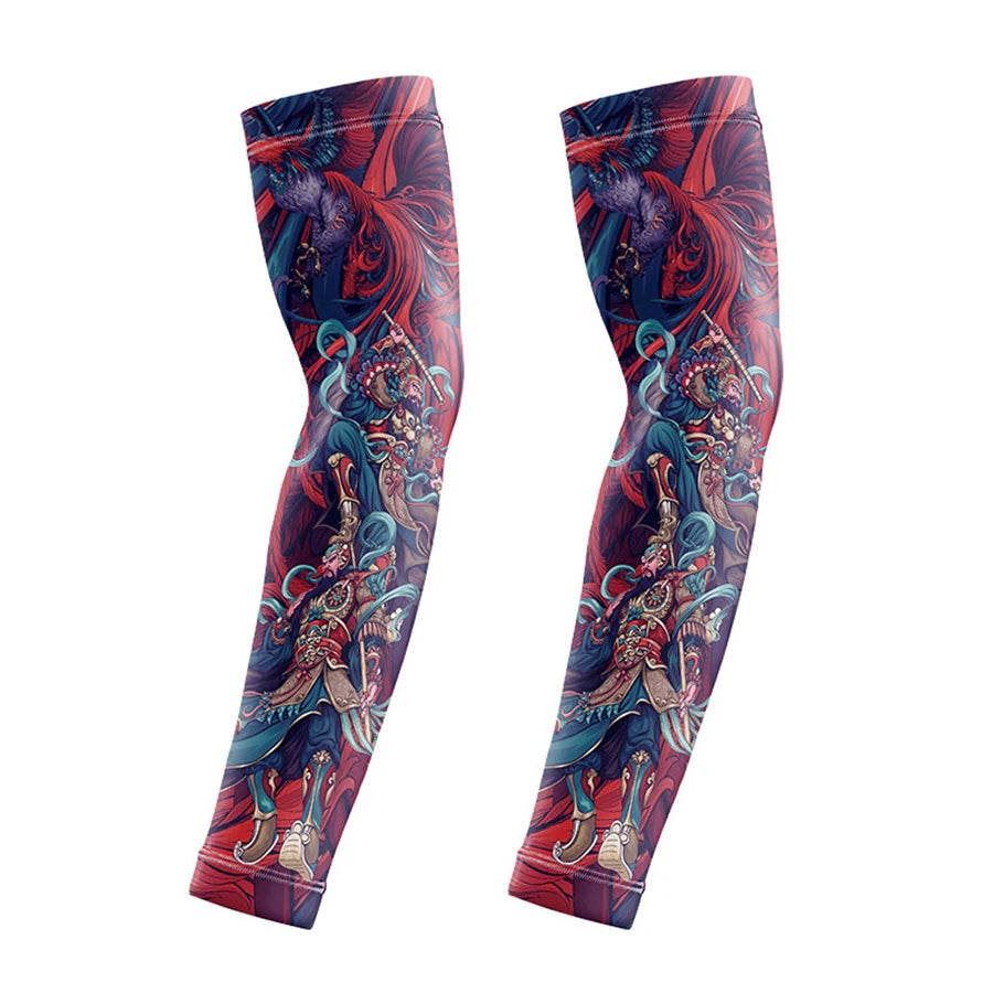 Wild Print Quick-Dry Cooling Arm Sleeves