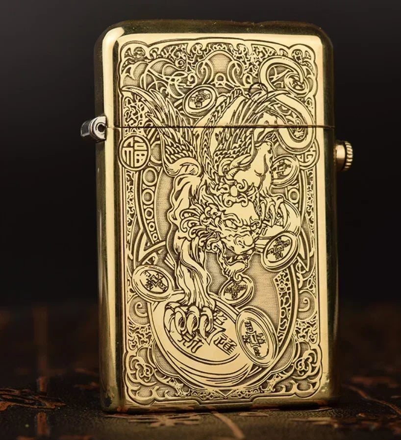 Finezza Slim Metal Windproof Lighter