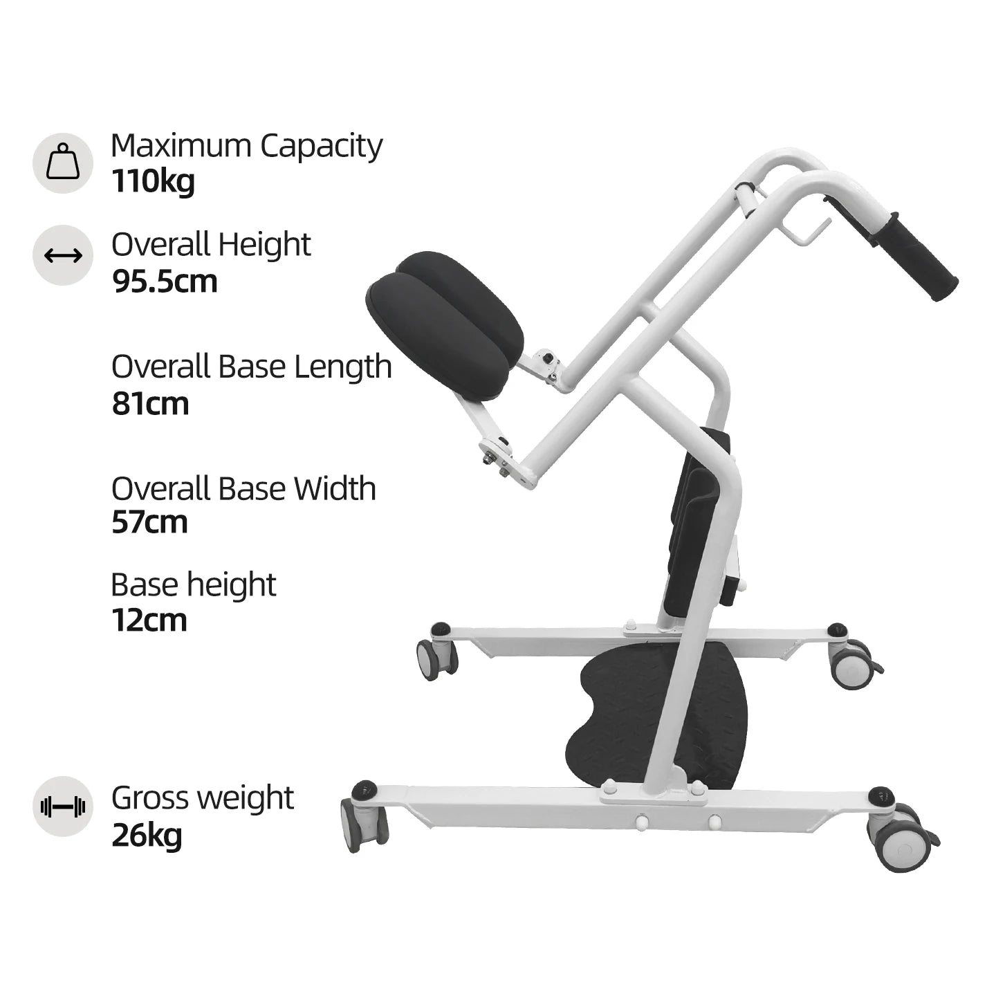 Stand Assist Elderly Patient Transfer Lift Chair