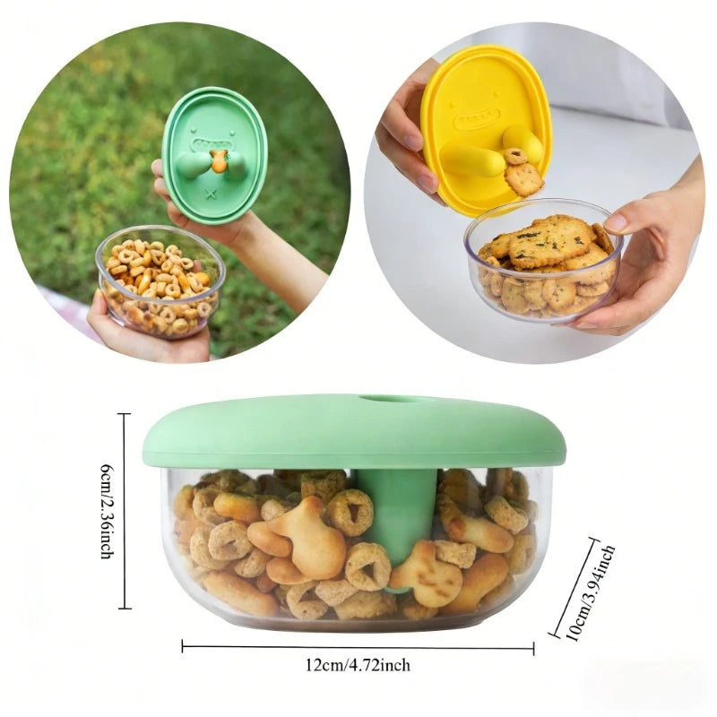 No Mess Clean Hands Snack Bowl