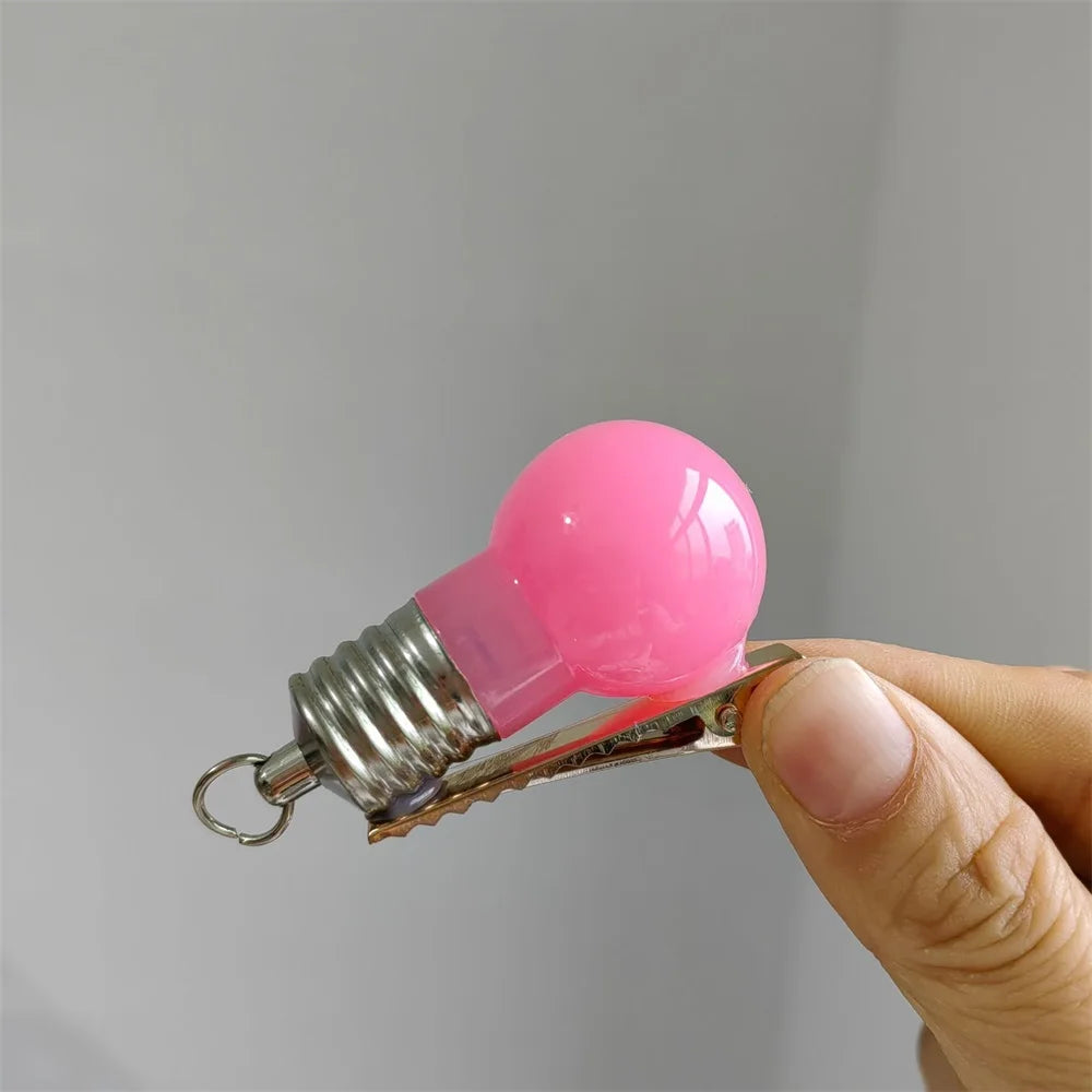 Luminous Bulb Creative Hairpin