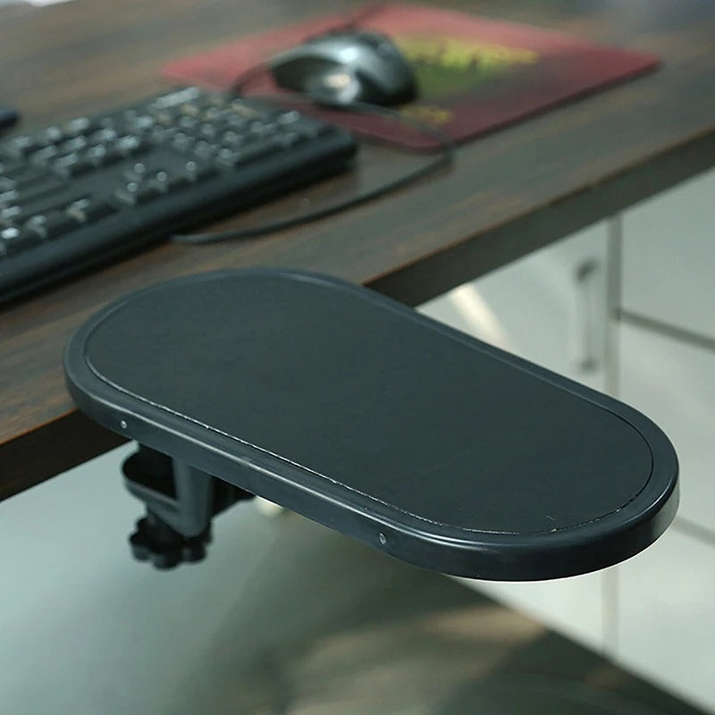 Attachable Rotating Computer Arm Support Bracket